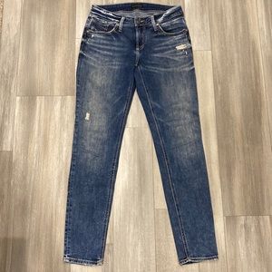 Silver Jeans Co Low-rise Boyfriend Jeans